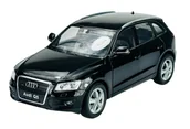 Samochody i pojazdy dla dzieci - WELLY 2008 AUDI Q5 CZARNY 1:24 22518 - miniaturka - grafika 1