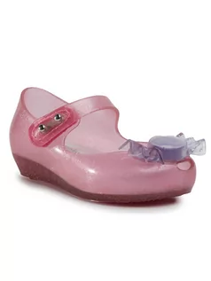 Buty dla dziewczynek - Melissa Półbuty Mini Ultragirl Trick O 32738 Różowy - grafika 1