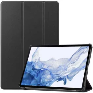 Bizon Etui Case Tab Croc do Samsung Galaxy Tab S8 / S7, czarne - Etui do tabletów - miniaturka - grafika 1