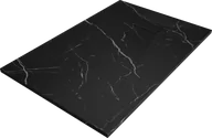 Brodziki prysznicowe - Mexen Hugo brodzik prostokątny SMC 100 x 80 cm, czarny kamień - 42758010 - miniaturka - grafika 1