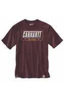 Koszulki sportowe męskie - Koszulka męska T-shirt Carhartt Heavyweight Graphic Port - miniaturka - grafika 1