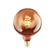 Żarówki LED - Eglo Żarówka globe kulista LED E27 4W miedź 12,5 cm - miniaturka - grafika 1