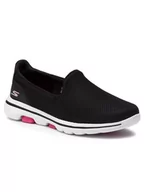 Półbuty damskie - Skechers Półbuty Go Walk 5 15901/BKHP Czarny - miniaturka - grafika 1