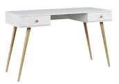 Biurka - Białe biurko w skandynawskim stylu E2-C20 - miniaturka - grafika 1