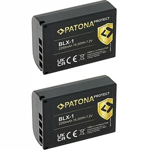 Patona Zestaw 2 PROTECT Olympus BLX-1 OM-1 - Akumulatory do aparatów dedykowane - miniaturka - grafika 1