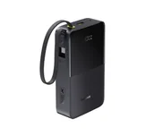 Powerbanki - Baseus EnerFill FC51 Bipow2 Pro Digital Display 20000mAh Wbudowany kabel USB-C 22,5W Czarny - miniaturka - grafika 1