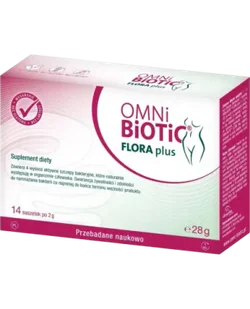 Omni Biotic Flora Plus, 14 saszetek - Układ pokarmowy - miniaturka - grafika 1