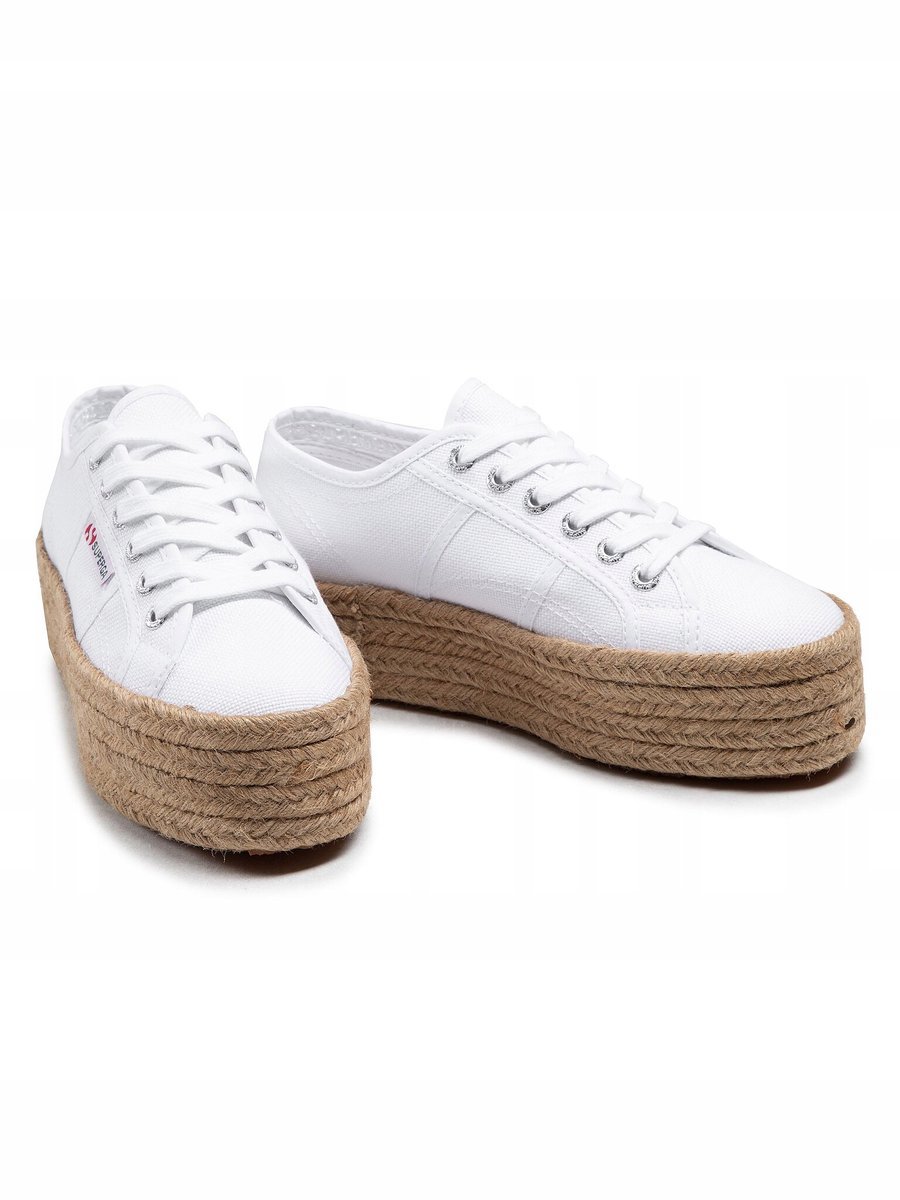 SUPERGA 2790 ROPE BIAŁE TRAMPKI DAMSKIE ZE SZNUROWANIEM 39 U_A
