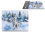Podkładki pod mysz - Podkładka pod mysz komputerową - Zima wszędzie - Wilk (CARMANI) - miniaturka - grafika 1