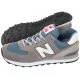 Sneakersy męskie - Sneakersy ML574OW2 Szare/Niebieskie (NB489-c) New Balance - grafika 1