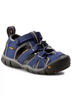 Keen Sandały Seacamp II Cnx 1010088 Granatowy - Buty trekkingowe dziecięce - miniaturka - grafika 1