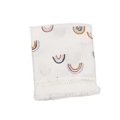 Pościel dla dzieci - Niemowlęcy Kocyk Muślinowy Duży Otulacz 100X120Cm - miniaturka - grafika 1