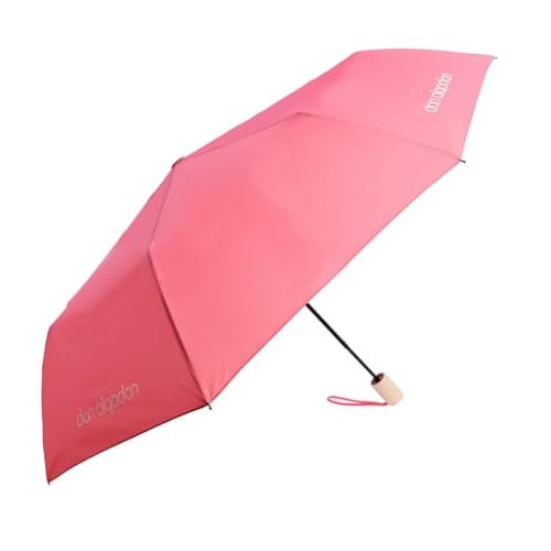 DON ALGODON Parasol damski składany – odporny na wiatr, kompaktowy, automatyczne otwieranie i zamykanie, elegancki design, Różowy