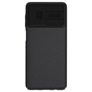Pokrowiec Do Samsunga Galaxy M62 I F62 Camera Cover Camshield Pro Nillkin Czarny - Etui i futerały do telefonów - miniaturka - grafika 1