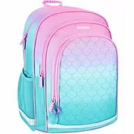 Plecaki szkolne i tornistry - Plecak Szkolny Tornister Dla Dziewczynki Klasy 1-3 Ombre Syrenka Różowy - miniaturka - grafika 1