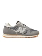 Trampki męskie - New Balance Skórzane sneakersy "373" w kolorze szarym - miniaturka - grafika 1