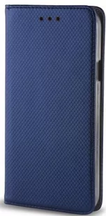 TelForceOne Pokrowiec Smart Magnet do Huawei P Smart 2019 granatowy GSM040192 - Etui i futerały do telefonów - miniaturka - grafika 1