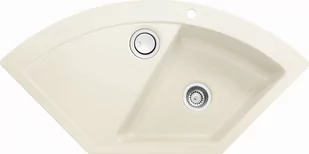 Zlew SystemCeram MERA ECK JASMIN 19 (50510119) - Zlewozmywaki - miniaturka - grafika 1