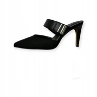 Czółenka - Czółenka damskie czarne szpilka KENNETH COLE 36 - miniaturka - grafika 1