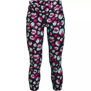 Legginsy dziewczęce Under Armour HG Armour Printed Ankle Crop - Legginsy - miniaturka - grafika 1