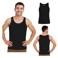 Koszulki męskie - Męska koszulka podkoszulka z BAWEŁNY TURECKIEJ na ramiączkach Captain Mike XXL - miniaturka - grafika 1