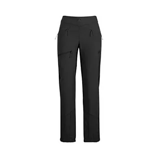 Spodnie damskie - Mammut Damskie spodnie softshellowe Aenergy, czarne, EU 40 1021-00550 - grafika 1
