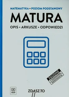 WSiP Matura Matematyka Poziom podstawowy - WSiP - Materiały pomocnicze dla uczniów - miniaturka - grafika 2