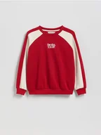 Bluzy dla chłopców - Reserved - Bluza oversize - czerwony - miniaturka - grafika 1