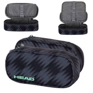 Piórniki - Piórnik kosmetyczka saszetka etui Graphite - miniaturka - grafika 1