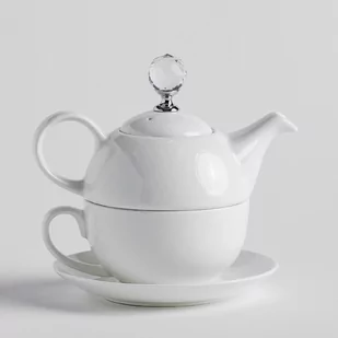 Czajniczek Z Filiżanką Diamant2 - Dzbanki i imbryki - miniaturka - grafika 1