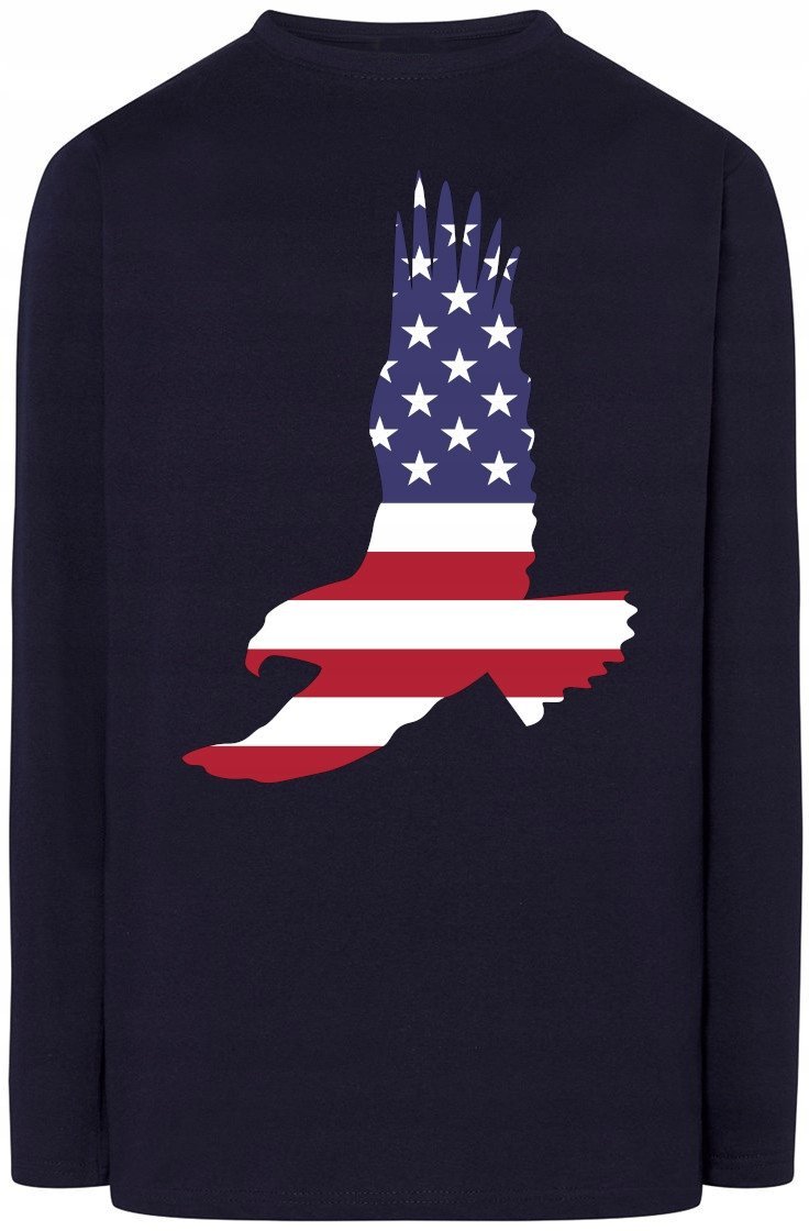 Orzeł USA Męska Bluza Longsleeve Rozm.5XL