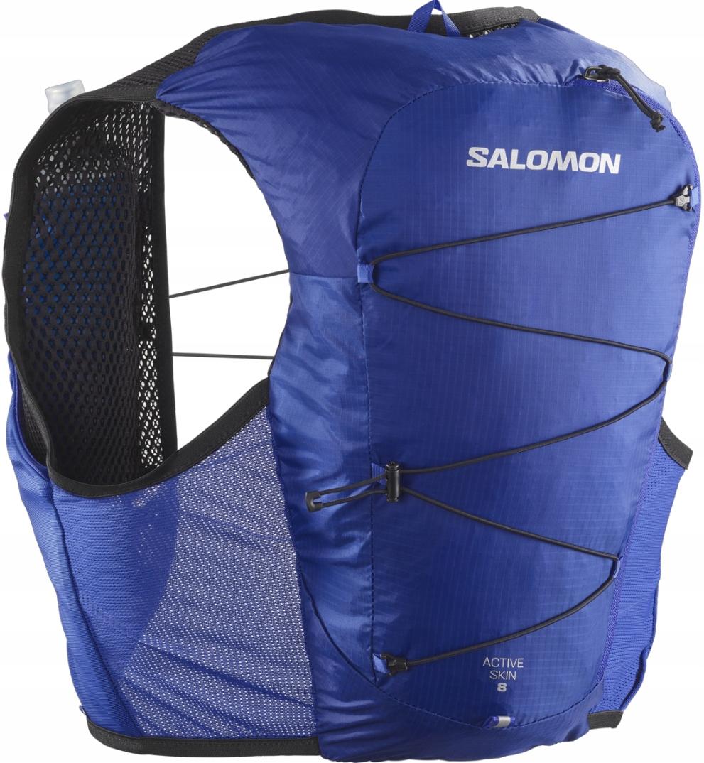 Plecak Salomon Active Skin 8 Whit Flasks Surf The Web/black