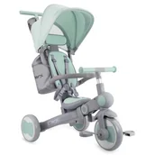 Rowerki trójkołowe - Rowerek trójkołowy MOMI Solivia 4w1 Opony Eva Zielony rączka - miniaturka - grafika 1