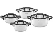 Zestawy garnków i patelni - Zestaw garnków ze stali nierdzewnej AMBITION Espero 8-elementowy - miniaturka - grafika 1