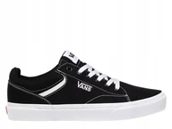 Buty sportowe męskie - Buty męskie trampki old skool czarne Vans Seldan VN0A4TZE187 46 - miniaturka - grafika 1