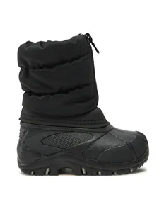 Kimberfeel Śniegowce Fun Czarny - Buty dla chłopców - miniaturka - grafika 1