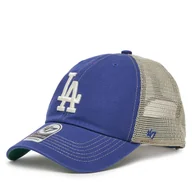 Czapki męskie - Czapka z daszkiem 47 Brand MLB Los Angeles Dodgers B-TRWLR12GWP Niebieski - miniaturka - grafika 1