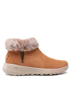 Botki damskie - Skechers Botki Go Joy 144003/CSNT Brązowy - miniaturka - grafika 1