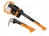 Siekiery - Fiskars 1025438 wood splitting board, X21 ax + XA2 sapphire |  1025438 - miniaturka - grafika 1