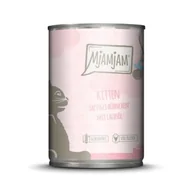 Mokra karma dla kotów - MjAMjAM Kitten soczysty kurczak z olejem z łososia 6 x 400 g Kurczak z olejem z łososia 6x400 g - miniaturka - grafika 1