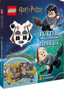 Lego Harry Potter Potter kontra Malfoy Praca zbiorowa - Powieści i opowiadania - miniaturka - grafika 1