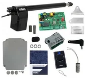 Zestawy do bram - FAAC Zestaw ALFA 414 do bramy 1 skrzydłowej SX (lewy) - miniaturka - grafika 1