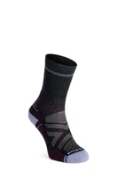 Skarpetki sportowe męskie - Skarpety turystyczne damskie Smartwool Hike Light Cushion Crew - charcoal - miniaturka - grafika 1