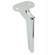 Meble modułowe i akcesoria - Noga meblowa Loft srebrny chrom wysokość 15 cm, nóżka do narożnika - miniaturka - grafika 1