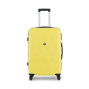 Walizka średnia Semi Line T5619-4 Żółty - Walizki - miniaturka - grafika 1