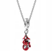 Wisiorki - Naszyjnik wisiorek Spiderman Pająk Spider Marvel prezent Y2K - miniaturka - grafika 1