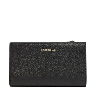 Duży Portfel Damski Coccinelle TQK Coccinelledulse Soft E2 TQK 11 F1 01 Czarny - Portfele - miniaturka - grafika 1