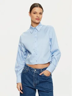 Calvin Klein Koszula K20K208068 Błękitny Regular Fit - Koszule damskie - miniaturka - grafika 1