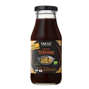 Yakso Sos sojowy słodki teriyaki do woka 240 ml Bio - sos - Sosy w słoikach - miniaturka - grafika 1