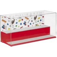 Pojemniki na zabawki - Lego 40700001 Gablota na Minifigurki Czerwona - miniaturka - grafika 1